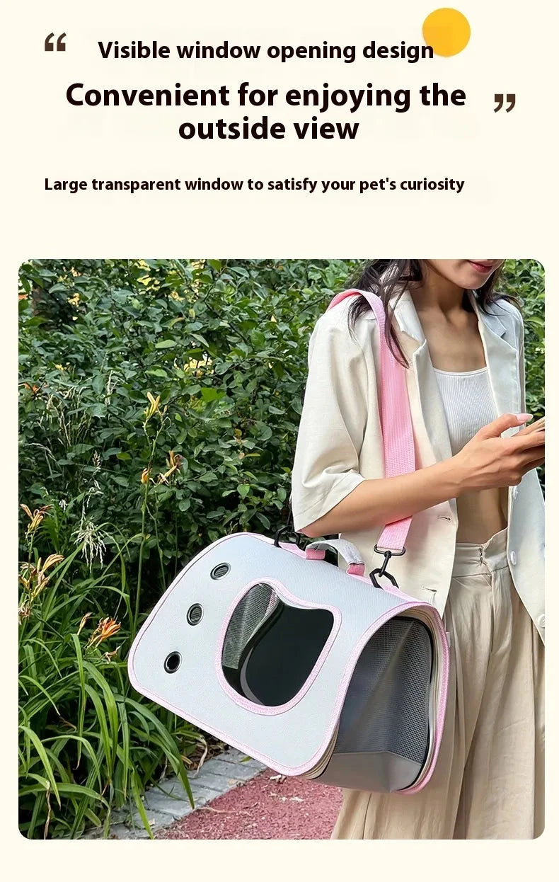 Pet Crossbody Carrier Bag 11:11