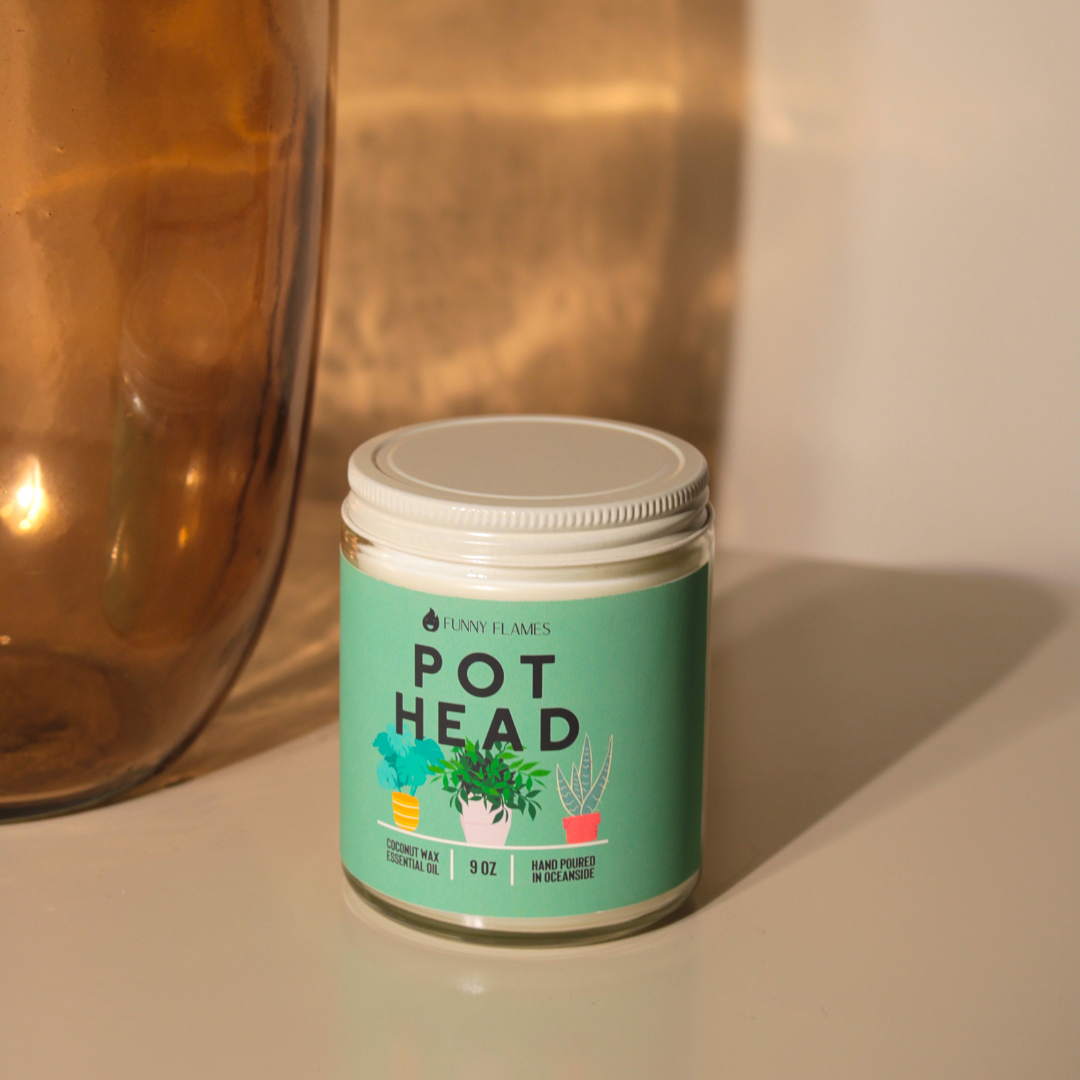 Pot Head DC-Funny Candle Co