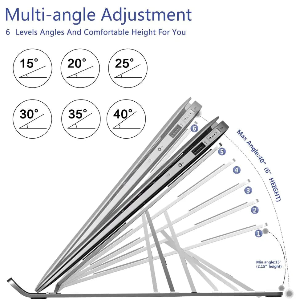 Foldable Laptop Stand Adjustable Notebook Stand Portable Laptop 11:11