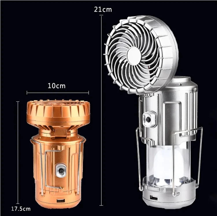 SunLit Camping Fan Lantern 11:11
