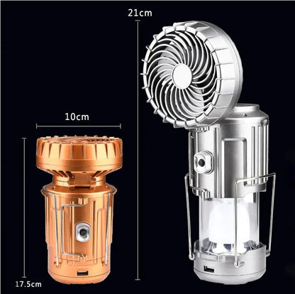 SunLit Camping Fan Lantern 11:11