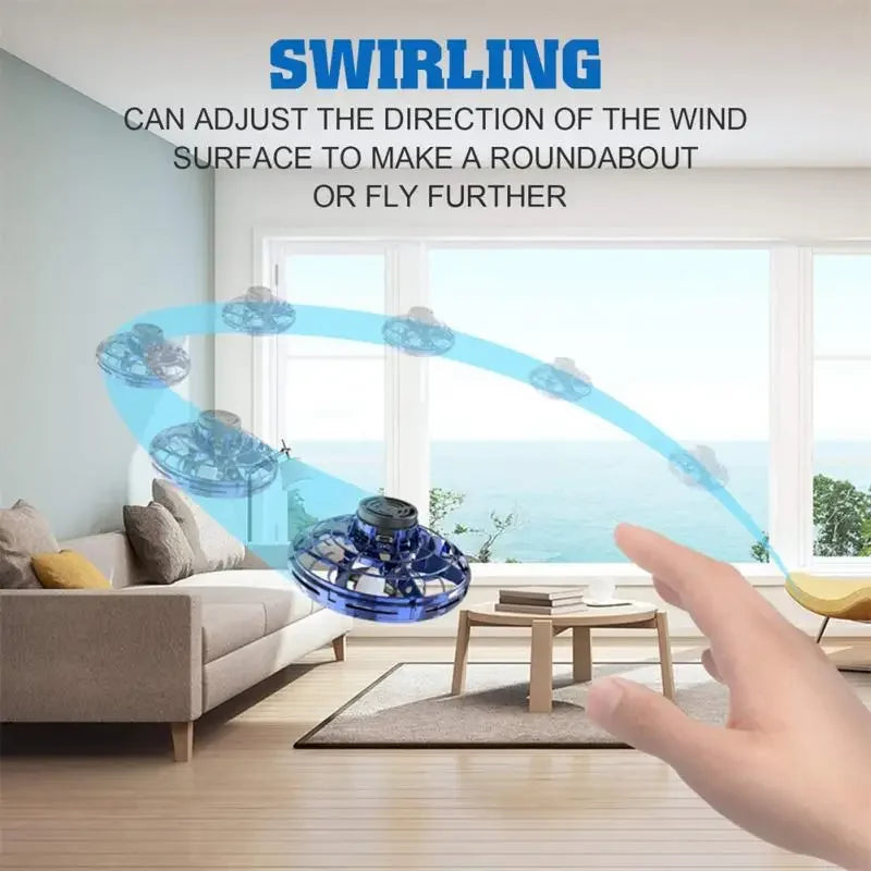 Magic Flying Drone UFO Flying Spinner 11:11