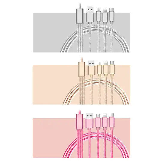 Multi-Phone 3-in-1 Master Charging Cable 11:11