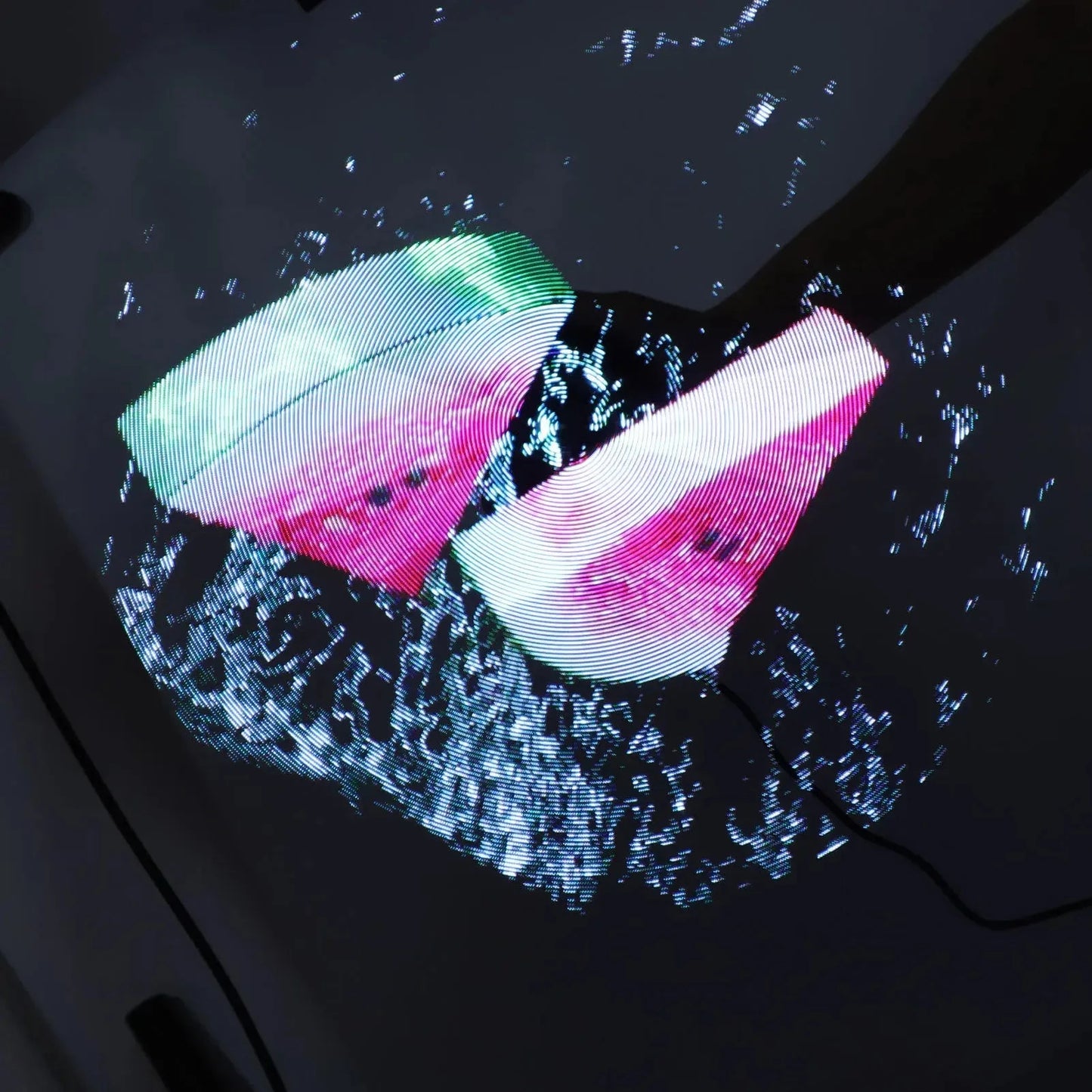 3D Hologram Fan 224 LED Light Beads 11:11