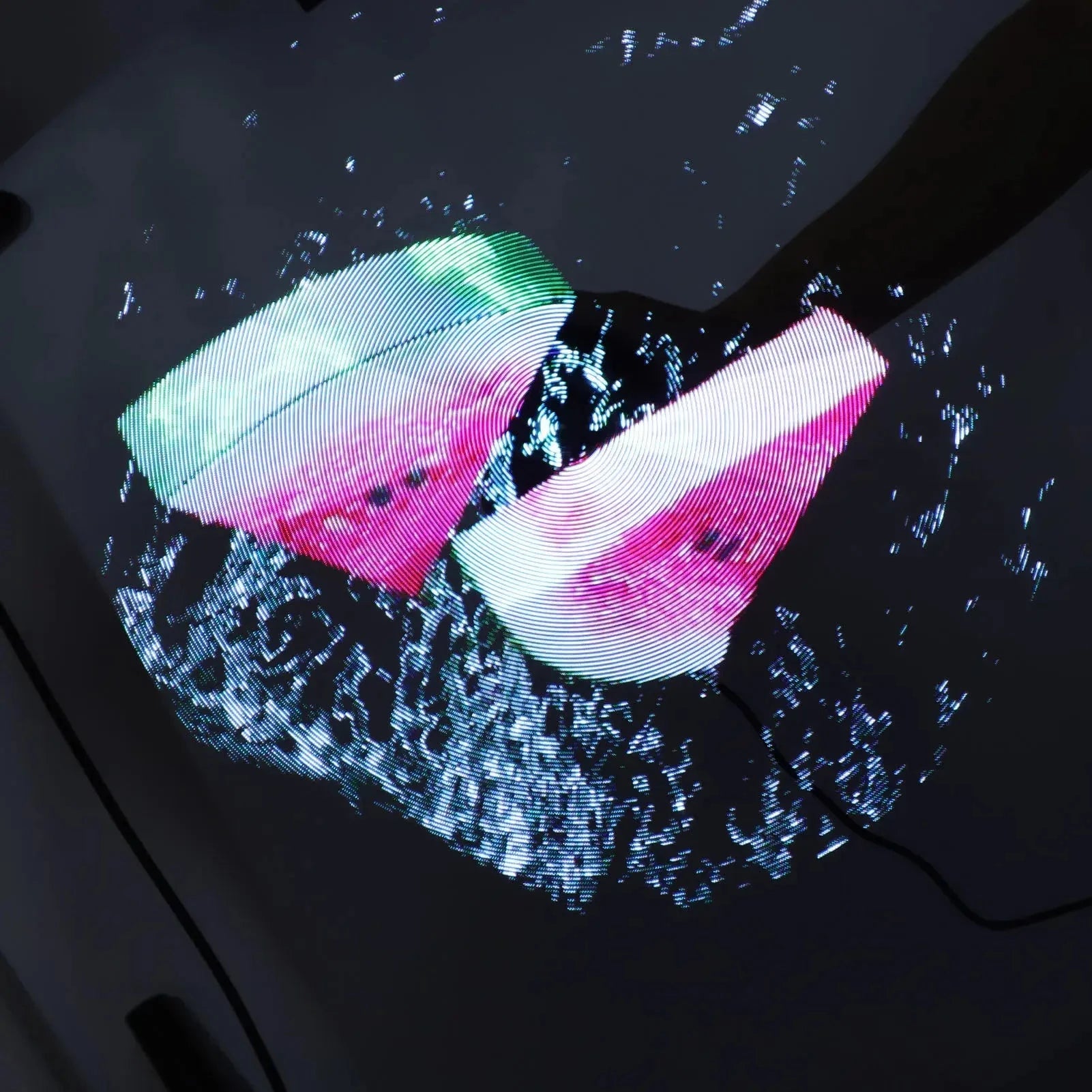 3D Hologram Fan 224 LED Light Beads 11:11