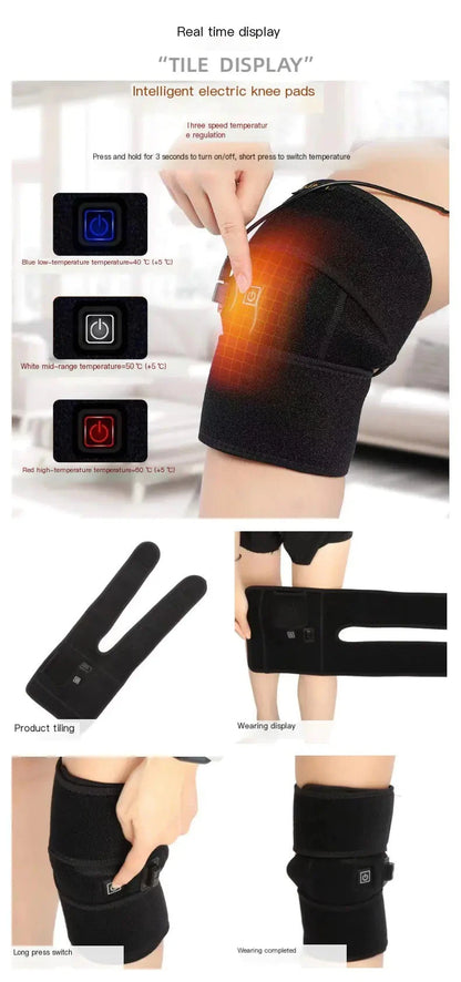 Smart USB Heated Knee Pads 11:11