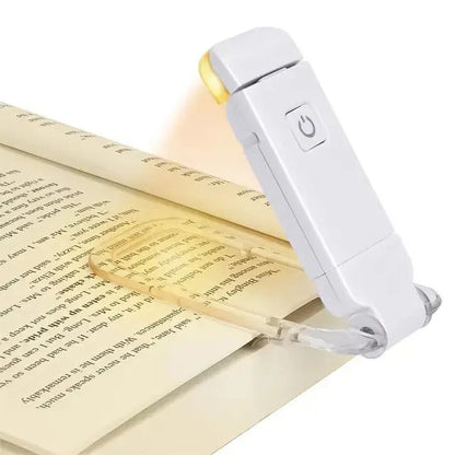 LED USB Rechargeable Book Light Reading Light Eye Protection 11:11