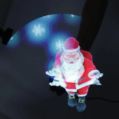 3D Hologram Fan 224 LED Light Beads 11:11