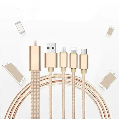 Multi-Phone 3-in-1 Master Charging Cable 11:11
