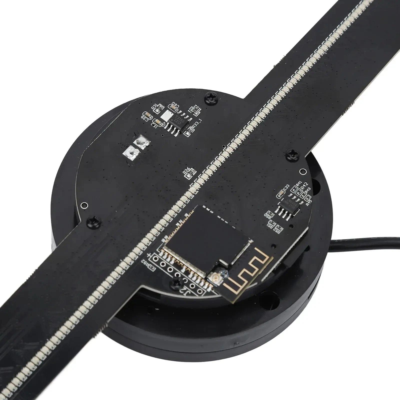 3D Hologram Fan 224 LED Light Beads 11:11