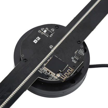 3D Hologram Fan 224 LED Light Beads 11:11