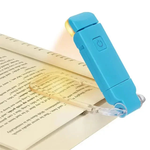 LED USB Rechargeable Book Light Reading Light Eye Protection 11:11