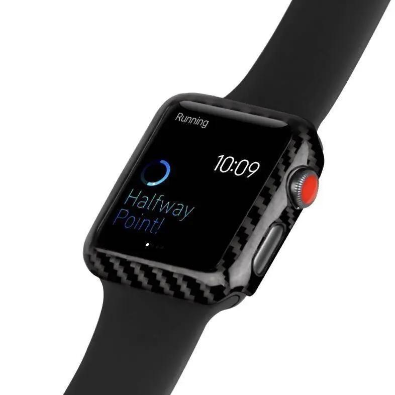 Apple Watch Real Carbon Fiber Case DC-Simply Carbon Fiber