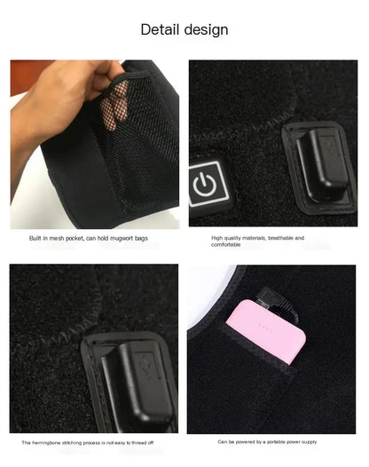 Smart USB Heated Knee Pads 11:11