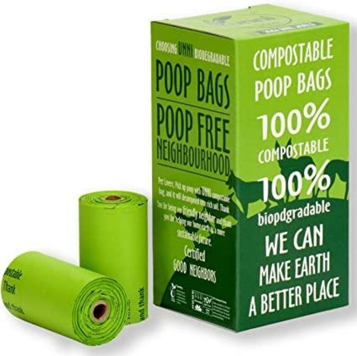 Dog Waste Bags - Compostable, 120 count 11:11
