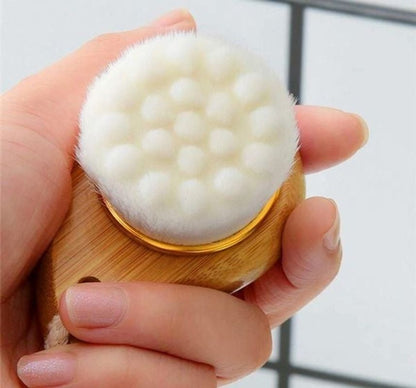 Facial Brush with Bamboo Handle DC-BeNat