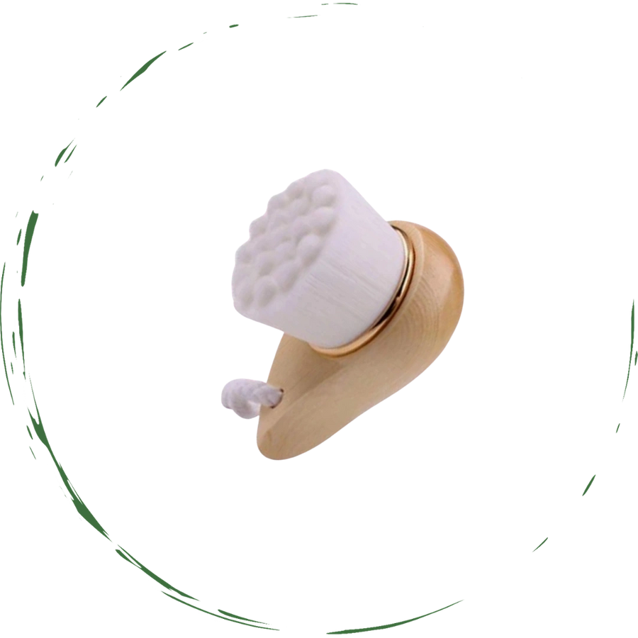 Facial Brush with Bamboo Handle DC-BeNat