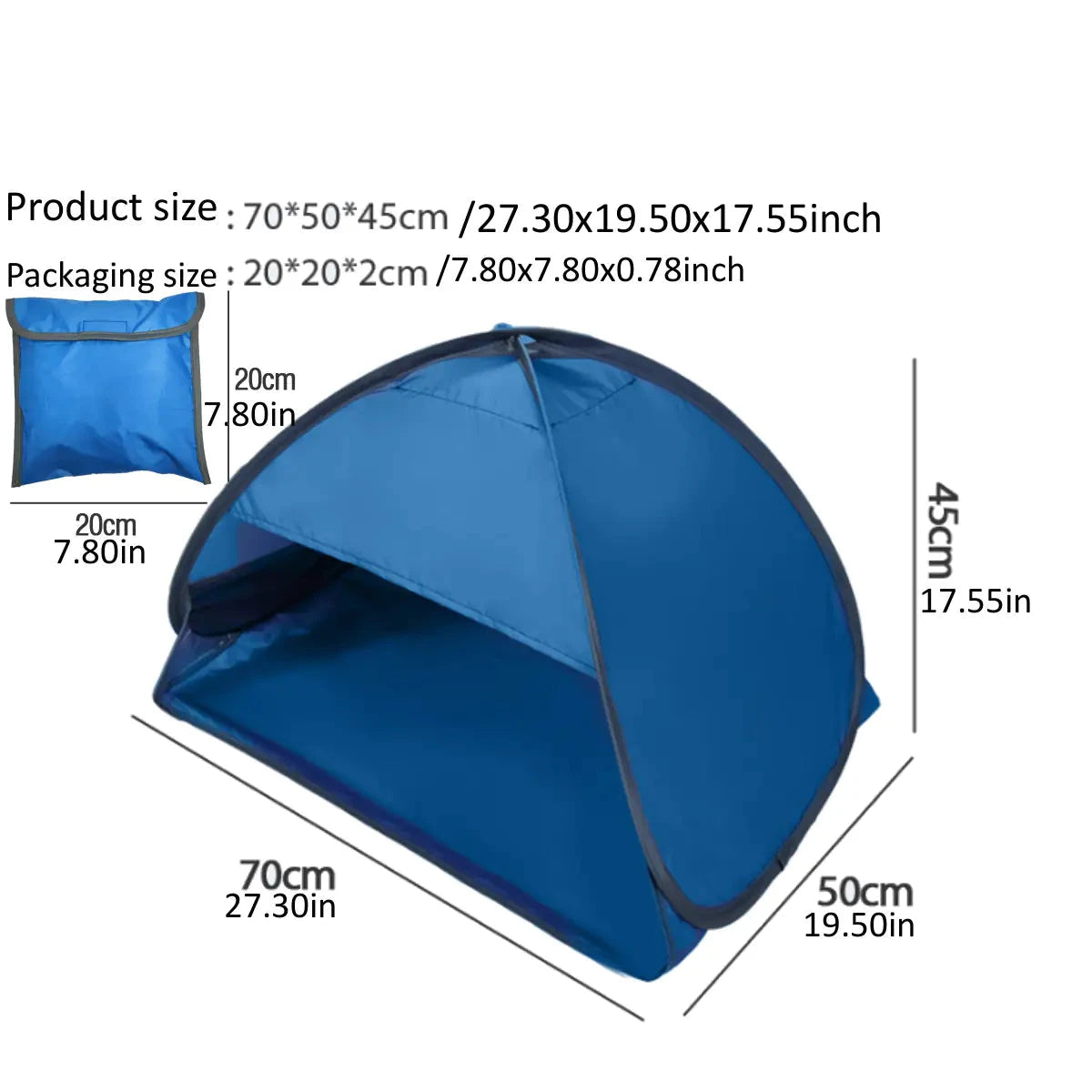 Instant Shade Beach Tent 11:11